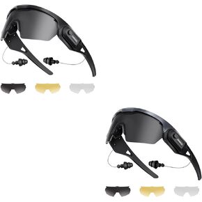 ONNAIS Shooting Glasses Black & Gunmetal Gray in Kuwait