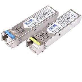 2.5G Single-Mode Single-Fiber LC Port Optical Module SFP bidirectional Optical Fiber Module 1310nm/1550nm Compatible with H3C Switch 10KM 20KM-80KM(LC 40KM 1310/1550) in Kuwait