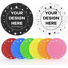100 Custom Plastic Poker Chips, Personalized Tokens with Logo or Image, Double-Sided UV Printing, 8 Colors for Bar, Party, Corporate Gifts, and Events in Saudi Arabia