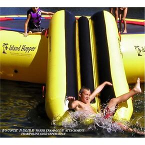 Island Hopper Bounce N Slide Water Trampoline Attachment Yellow - Slide Only in Kuwait