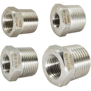 1 قطعة جلبة المخفض ذكر × أنثى 1/8 "1/4" 1/2 "3/4" 1 "DN8 DN10 DN15 DN20 الموضوع 304 تجهيزات أنابيب السباكة من الفولاذ المقاوم للصدأ (DN20 إلى DN25) in Kuwait
