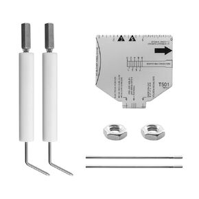 QQZ Electrode Insulator Assembly 5780 for Beckett Oil Burner Electrode Kit AF, AFG, AR, SF and SR Burners with Blast Tube Up to 9" in Kuwait