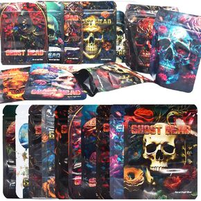 Self-Sealing Bags 4.92x3.74 Inch (12.5x9.5cm) Stand-Up Light Blocking Dustproof for Crafts & Small Collectibles (100) in Kuwait