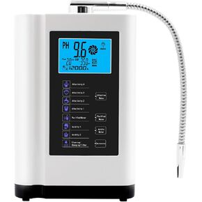 COYEUX Alkaline Acid Water Machine, Water Ionizer, 3.5-10.5 Ph 7 Modes, 600 to -500 Mv, 8000 litres Per Filter, Auto-Cleaning in Kuwait
