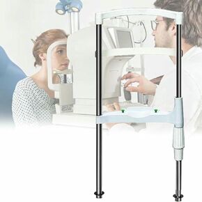 Chin Rest Vision Training Bracket,Forehead with Height Adjustment Knob,95mm Lifting Distance- in Kuwait