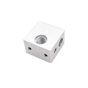1Pcs Extruder Heating Block for 3D Printer Hotend Heated Parts in Kuwait