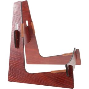 LIFKOME Wooden Guitar Stand Floor Bracket Detachable Shaped Holder for Acoustic Electric Bass Ukulele Violin Rack Solid Wood Organizer for Multiple String Instruments in Saudi Arabia