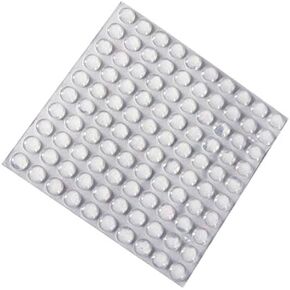 100Pcs Self Adhesive Round Silicone Rubber Bumpers Soft Transparent Anti Slip Shock Absorber Feet Pads Damper (Color : 100Pcs 8mmx2mm) in Kuwait