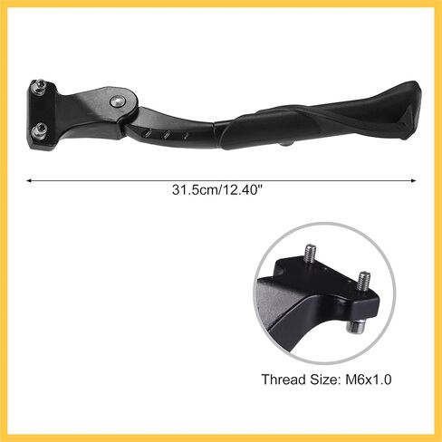 Fit 20-22 Inch Bicycles Adjustable Bicycle Stand with Central 2 Holes Non-Slip Side Stand Kickstand Bicycle for Mountain Bike E-Bike Trekking Auto Replacement Parts in Saudi Arabia