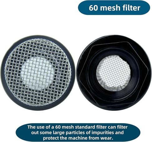 (6/Pack) 246385 Hose Inlet Strainer Filter Inlet Suction Strainer Mesh Filter for Graco 495 Ultra 395 390 Airless Wagner Spraytech Titan Paint Pumps, Paint Spray Guns in Saudi Arabia