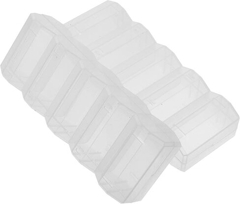 2pcs Clear Plastic Poker Chip Organizer Box with Storage for Chips for Card Protection and Easy Access in Saudi Arabia