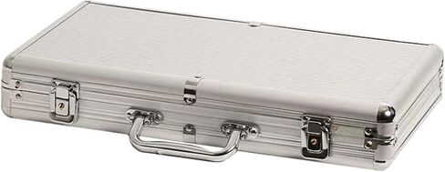 Chip Carry Case with Handle Playing Games Portable Aluminum Alloy Chip Set in Kuwait