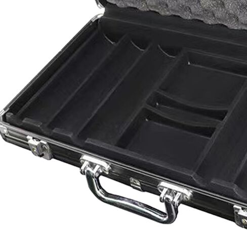 Chip Carry Case with Handle Playing Games Portable Aluminum Alloy Chip Set in Kuwait