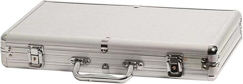 Chip Carry Case with Handle Playing Games Portable Aluminum Alloy Chip Set in Kuwait