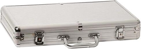 Chip Carry Case with Handle Playing Games Portable Aluminum Alloy Chip Set in Kuwait