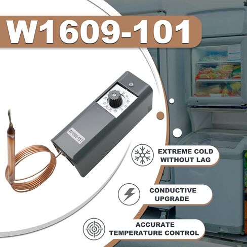 W1609-101 وحدة تحكم في درجة الحرارة للتبريد مع لمبة عن بعد وشعيرات 5 قدم - موديل TH-1609، نطاق درجة الحرارة: -30 درجة فهرنهايت إلى 90 درجة فهرنهايت (-34 درجة مئوية إلى 32 درجة مئوية) in Saudi Arabia