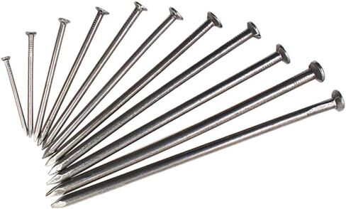 Hardware Nails,concrete nail, Iron Nails, 3-8 cm Household Wood, Solid 10-15 Woodworking, Small Nails-5 * 120mm 55 pcs in Kuwait