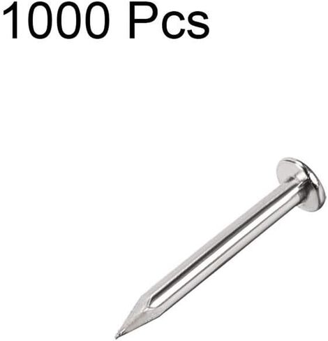 Hardware Nails,concrete nail, 1000pcs Small Nail Nails 1.2mm X 10mm, Used for DIY Decoration Picture Wooden Box Household Accessories in Kuwait