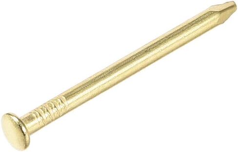 Stainless Steel Hardware Nails, Small Nail Nails 1.5 X25mm, Used for DIY Decoration Picture Wooden Box Household Accessories Gold 100pcs in Saudi Arabia