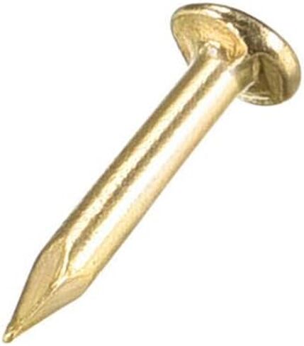 Hardware Nails,concrete nail, 200 Small Brass Nails 1x8mm, Used for DIY Decoration Picture Wooden Box Household Accessories in Saudi Arabia