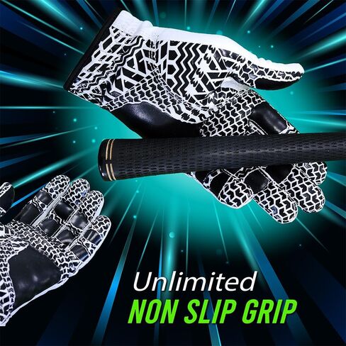 MONKEY GRIP Tire Grip Golf Glove Premium Synthetic Nonslip Spider Grip Tacky All Weather Slice Killer No Twist Left Hand in Saudi Arabia