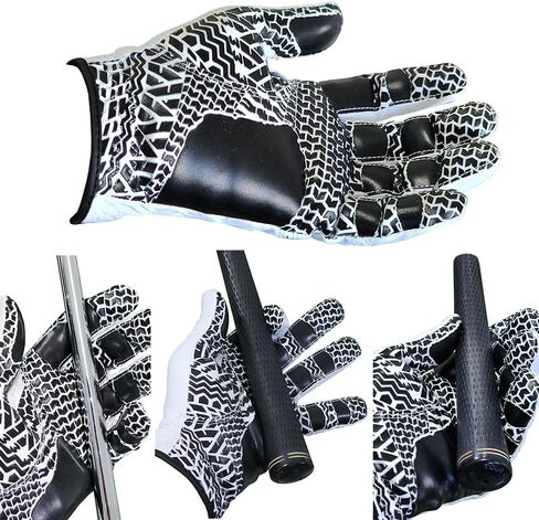 MONKEY GRIP Tire Grip Golf Glove Premium Synthetic Nonslip Spider Grip Tacky All Weather Slice Killer No Twist Left Hand in Saudi Arabia