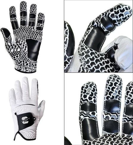MONKEY GRIP Tire Grip Golf Glove Premium Synthetic Nonslip Spider Grip Tacky All Weather Slice Killer No Twist Left Hand in Saudi Arabia