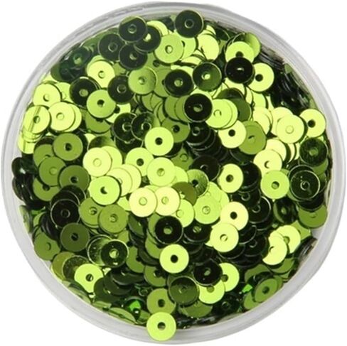Washer,Stainless Washer, Paillettes Applique, 3mm 4mm 5mm 6mm Flat Round PVC Loose Sequins, Blue Pink Paillette Sewing Craft 1bag(Orange,6mm) in Saudi Arabia