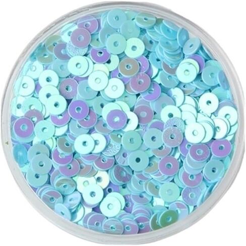 Washer,Stainless Washer, Paillettes Applique, 3mm 4mm 5mm 6mm Flat Round PVC Loose Sequins, Blue Pink Paillette Sewing Craft 1bag(Orange,6mm) in Saudi Arabia