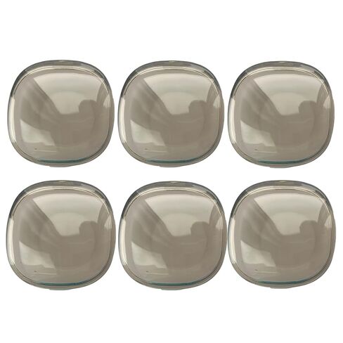 6PCS Dental Retainer Box Mouth Guard Container Portable Denture Holder Braces Orthodontic Travel Case (Light Blue) in Kuwait