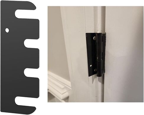 10pieces Stainless Steel Door Hinge Shims Easy Alignment Repair for Doors Alignment and Loose Hinge Repairs in Saudi Arabia