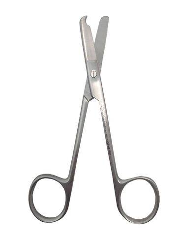 Dental Suture Scissors Stainless Steel Short (12cm) in Saudi Arabia