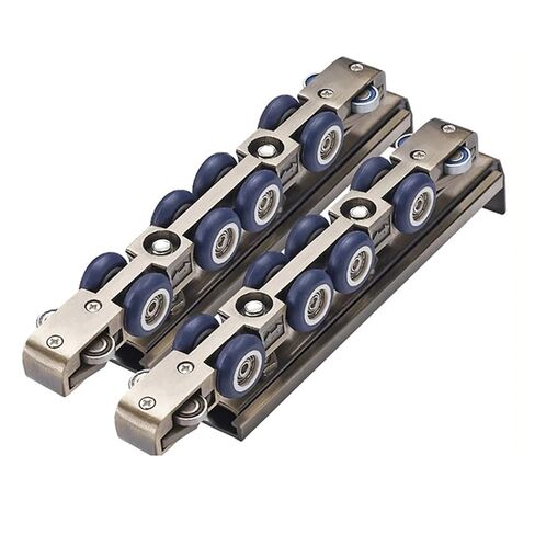 Door Roller Ultra-Quiet Wooden Furniture Sliding Door Pulley Hanging Track Nylon Wheel Glass Bearing Door Hardware in Saudi Arabia