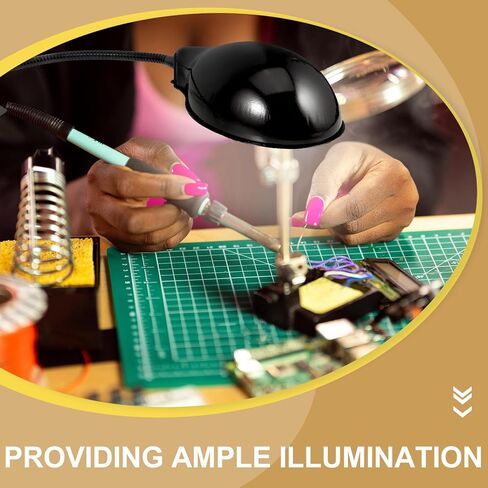 Flexible Gooseneck Work Light for Milling Machine and Lathe, LED Industrial Lamp for Drill Press, Adjustable Machine Tool Light for Workshop Use in Saudi Arabia