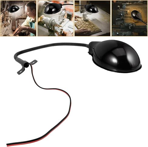Flexible Gooseneck Work Light for Milling Machine and Lathe, LED Industrial Lamp for Drill Press, Adjustable Machine Tool Light for Workshop Use in Saudi Arabia
