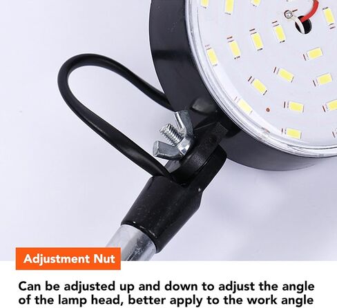 Odorkle LED Machine Light Magnetic Base 50cm Flexible Gooseneck Tube Sewing Work Lamp in Saudi Arabia