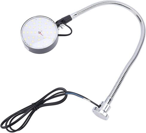 ITEFDTUTNE LED Machine Light, 1500lm Bright White Light 6500K with 360 Flexible Gooseneck, Magnetic Base for Sewing Machine CNC Lathe Workshop in Kuwait