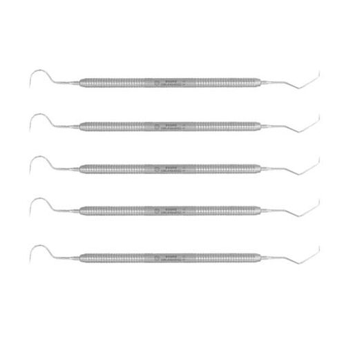 OSUNG Dental Explorer Instruments Set Metal Handle EXD5H Pack of 5 in Saudi Arabia