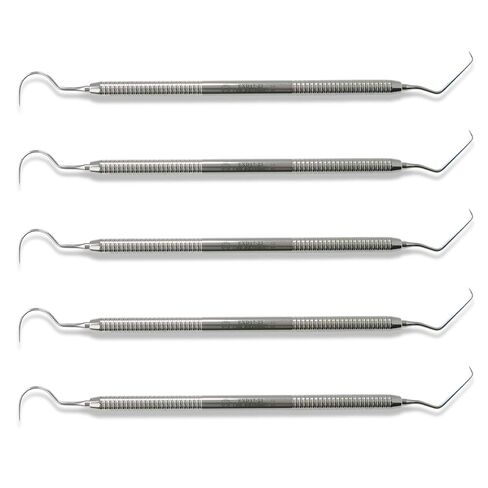 Osung 17/23 Shepherd Hook + Orban Type Dental Explorer Premium -EXD17-23. 5 pcs in Saudi Arabia