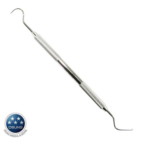 OSUNG Dental Explorer Instruments Set, Metal Handle EXD54-17H Pack of 5 in Saudi Arabia