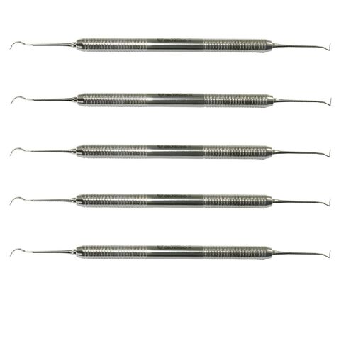 OSUNG Dental Explorer Instruments Set, Metal Handle EXD2 Pack of 5 in Saudi Arabia