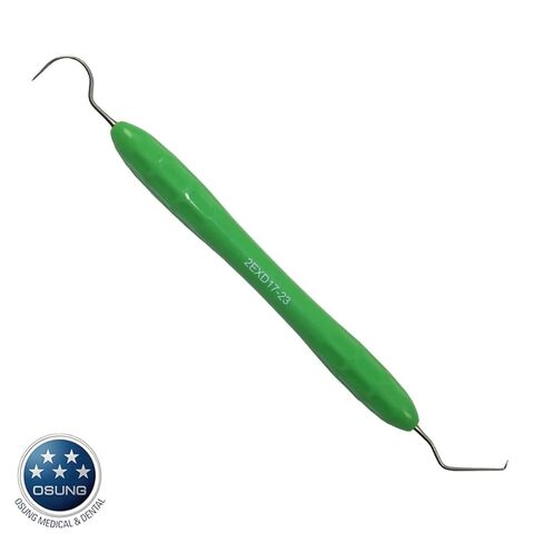 OSUNG Dental Explorer with Soft Grip Handle EXD 17-23 Pack of 5 in Saudi Arabia