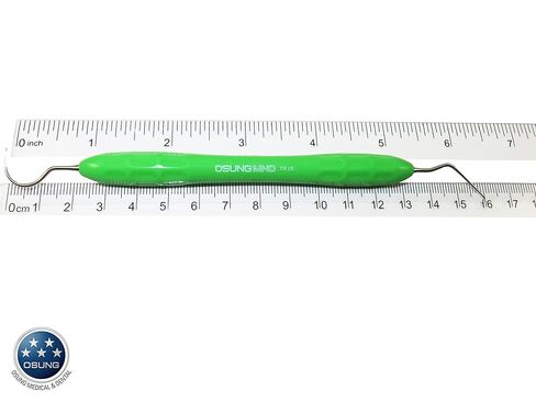 OSUNG Dental Explorer with Soft Grip Handle EXD 17-23 Pack of 5 in Saudi Arabia