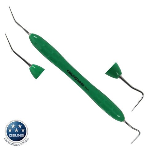 مجموعة أدوات مستكشف الأسنان من OSUNG، مقبض ناعم EXD5-8 (عبوة من 5 قطع). in Saudi Arabia