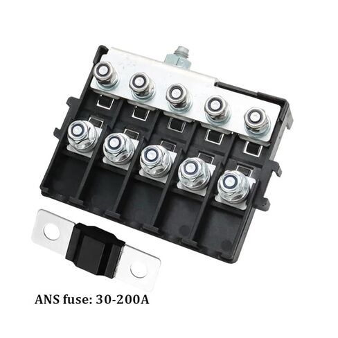5 Way Car Battery Fuse Block for Screw-in Plastic Fuse Box Holder for Vehicle Accessories in Saudi Arabia