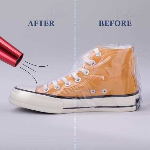 Kathfly 300 Pcs Shoe Shrink Wrap Bags Bulk 11x19 Inch Sneaker Wrap Bags PVC Heat Shrink Plastic Large Shoes Protector for Men Women Shoe Storage Bag Effectively Avoid Sole Yellowing and Keep Dust Away in Saudi Arabia