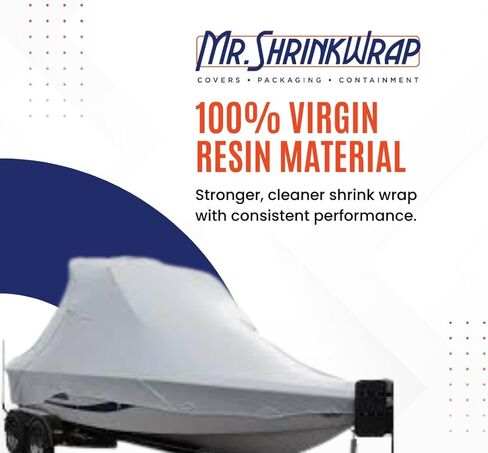 20' x 100' 6 Mil White MSW Brand Shrink Wrap in Kuwait