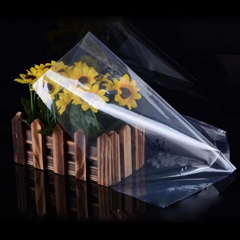 10 PCS Shrink Wrap Bags,23.6 * 31.5in Christmas Basket Cellophane Shrink Bags,Clear PVC Heat Shrink Wrap for Packagaing Soap,Candles,Small Gifts, Jars and Homemade DIY Projects in Saudi Arabia