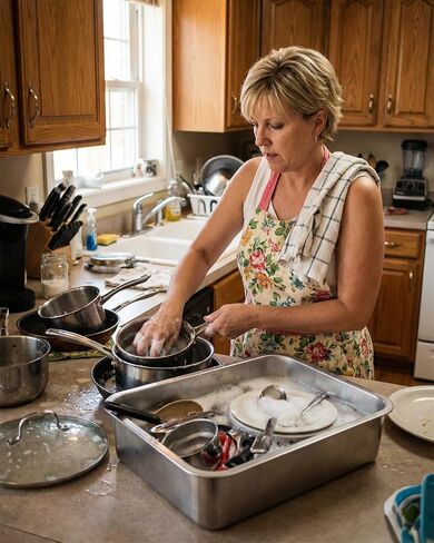 Stainless Steel Commercial Bus Tubs, 2 Pack 12 Liter Stainless Steel Dish Pan Commercial Bus Tubs Food Storage Container for Catering, Marinating, Dishwashing in Kuwait