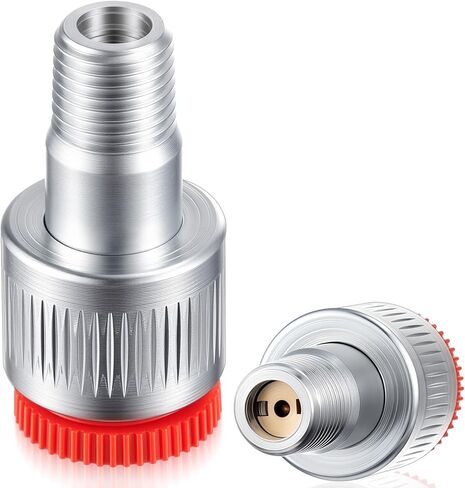 Fumete 2 Pack 1/4" Hydraulic Connect Coupler, 4 and 10 Ton Female Side Replacement Fittings, High Pressure Leak-free for Auto Body Frame Repair in Saudi Arabia